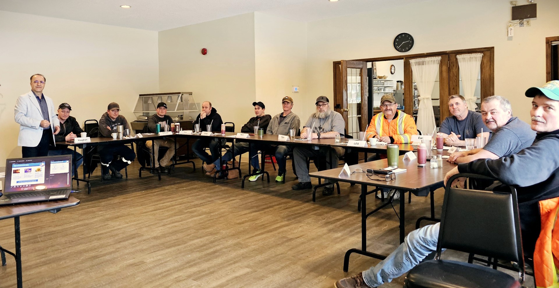 MLT I training at West Fraser